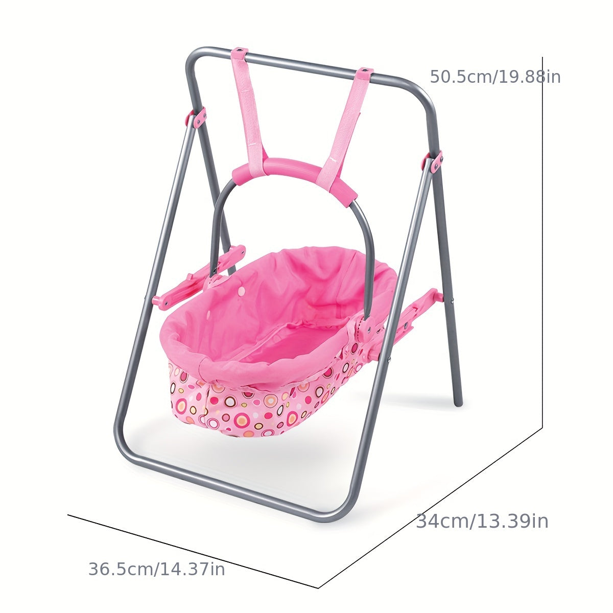 Doll Swing Cradle Toy - Christmas/Halloween Gift - Random Pattern