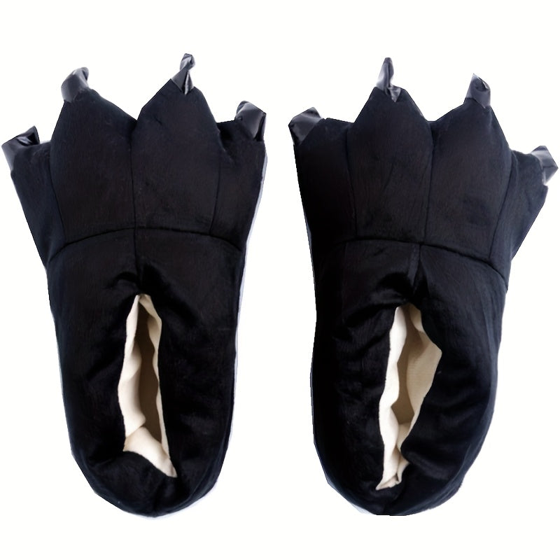 Cow Print Slip On House Shoes For Boys