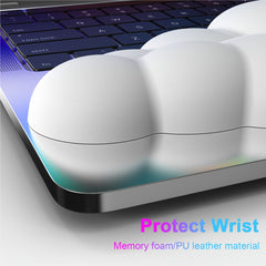 Ergonomic Memory Foam Wrist Rest Set - Mouse Pad, Wrist Support Pad, Coaster