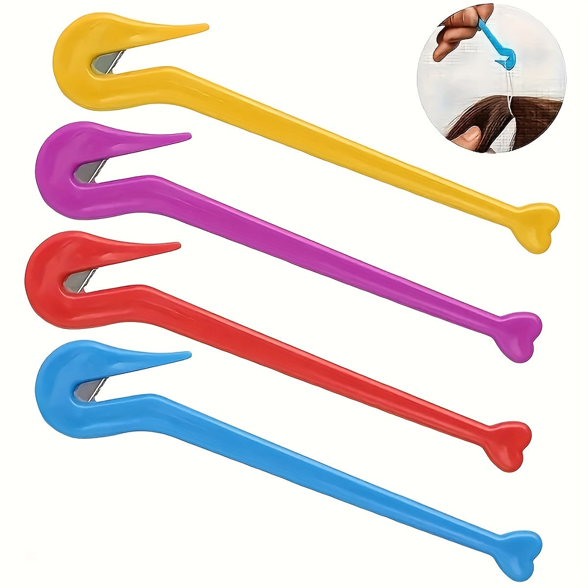 4pcs Hair Band Cutter Removal Tools for Girls
