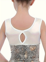 Sleeveless Ballet Leotard Romper for Dance Performance
