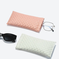 Sunglasses Bag PU Leather Glasses Storage Box