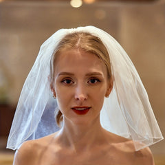 1 Tier Wedding Veil With Comb Bride Long Veil Wedding Decal Wedding Accessories