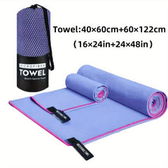 Quick Drying Microfiber Travel Towel Soft Lightweight for Gym Beach Yoga