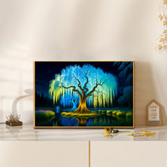 Enchanting Tree Diamond Painting Kit - Fantasy Art & Crafts for Adults