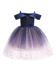 Toddler Girls Paillette Princess Dress Pageant Gown
