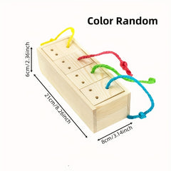 Wooden Bird Foraging Feeder Toys for Parrots