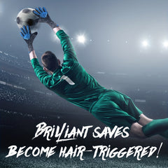 High Perf. Soccer Goalie Gloves Breathable With Grip