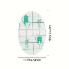 100PCS Waterproof Transparent Heel Stickers Anti Wear & Anti Friction