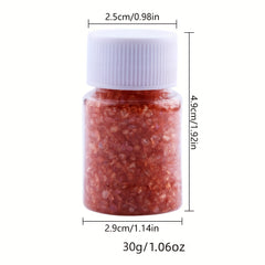 30g Transparent Irregular Glitter Gravel Gem Stones for Crafts