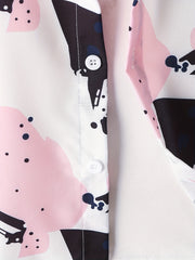 Hawaii Graffiti Print Boys Stylish Shirt