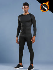 Stay Compressed Workout 2 Piece Set Quick Dry T Shirt & Pants