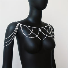 Crystal Pendant Shoulder Chain Jewelry