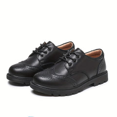 Boys Classic Oxford Dress Shoes Soft Bottom Non Slip