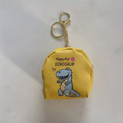 Small Dinosaur Coin Purse Portable Storage Bag for Outdoor Travel