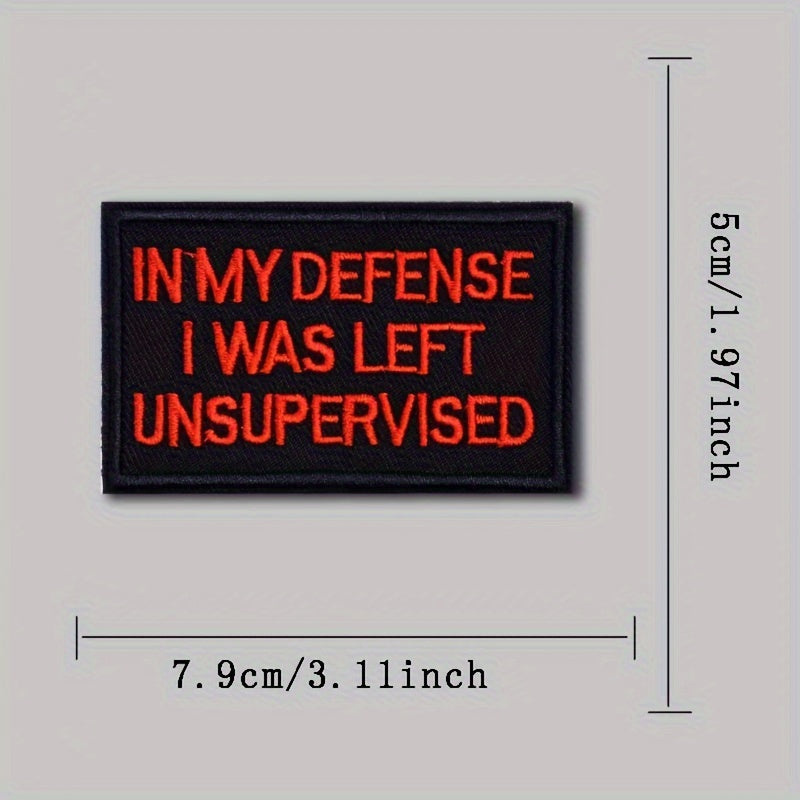Left Unsupervised Morale Patch w/ Hook & Loop
