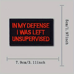 Left Unsupervised Morale Patch w/ Hook & Loop