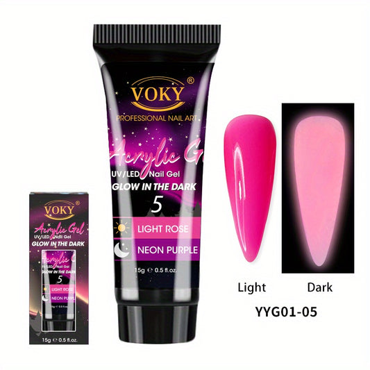 Poly Gel Nail Set 12 Colors 15g Neon Builder Poly Nail Gel Nail Enhancement Set