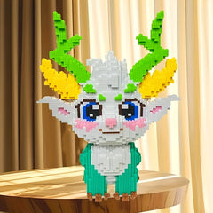 10000pcs Chinese Elements Building Blocks Great Wall Dragon Model Toy