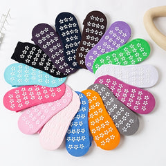 Non Slip Yoga Socks Low Cut Grip Socks For Pilates Yoga Barre Ballet