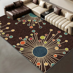 Large Geometric Indoor Outdoor Area Rug for Living Room Bedroom