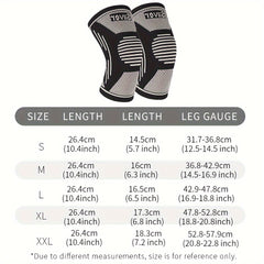 2pcs Silver Fiber Silver Ion Sports Knee Pads Anti odor Breathable Knitted