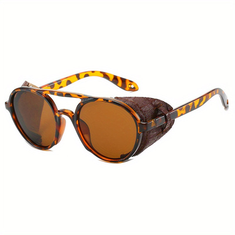 Men's Double Beam Sunglasses UV Resistant for Outdoor Party