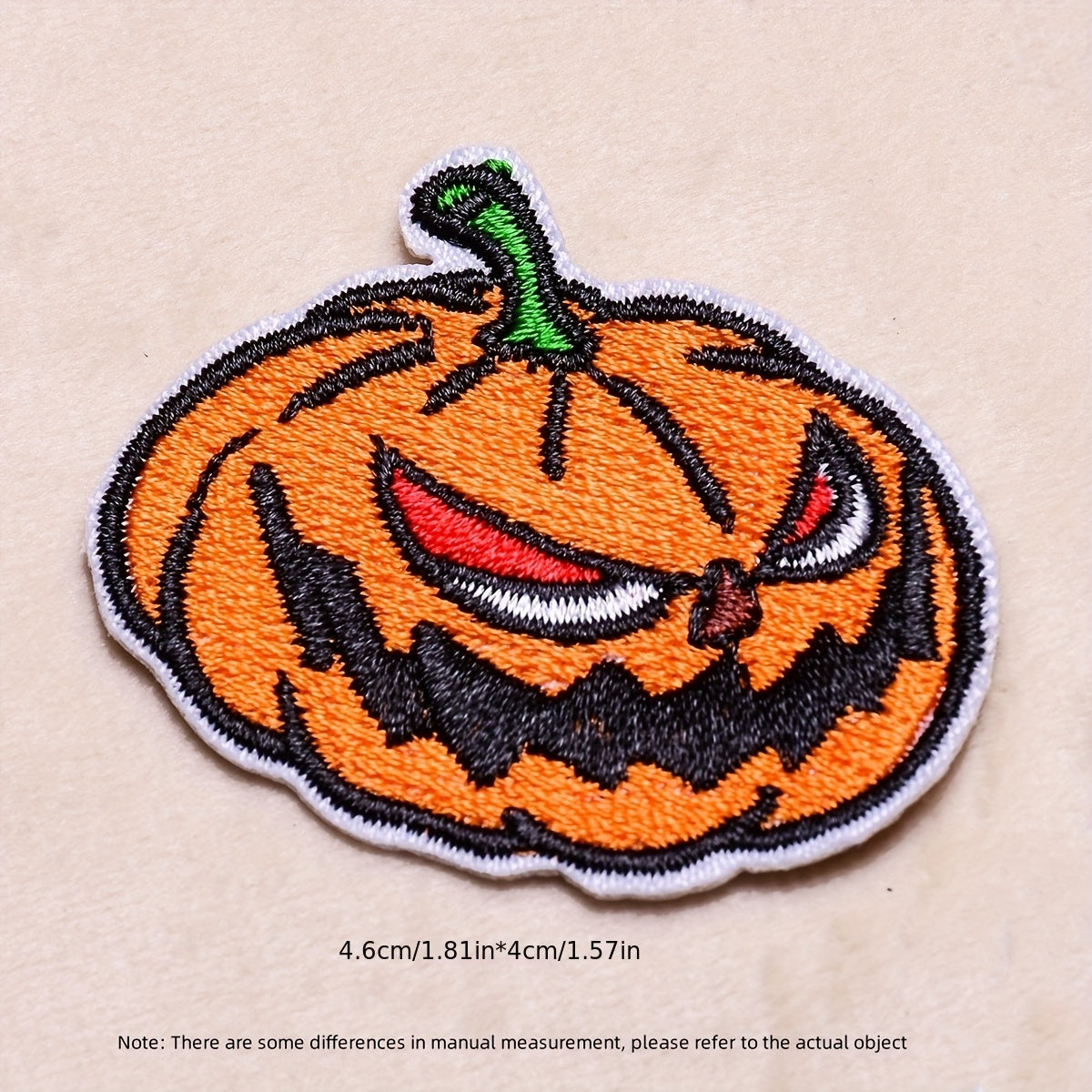 32pcs Halloween Ghost Pumpkin Skull Embroidery Cloth Stickers