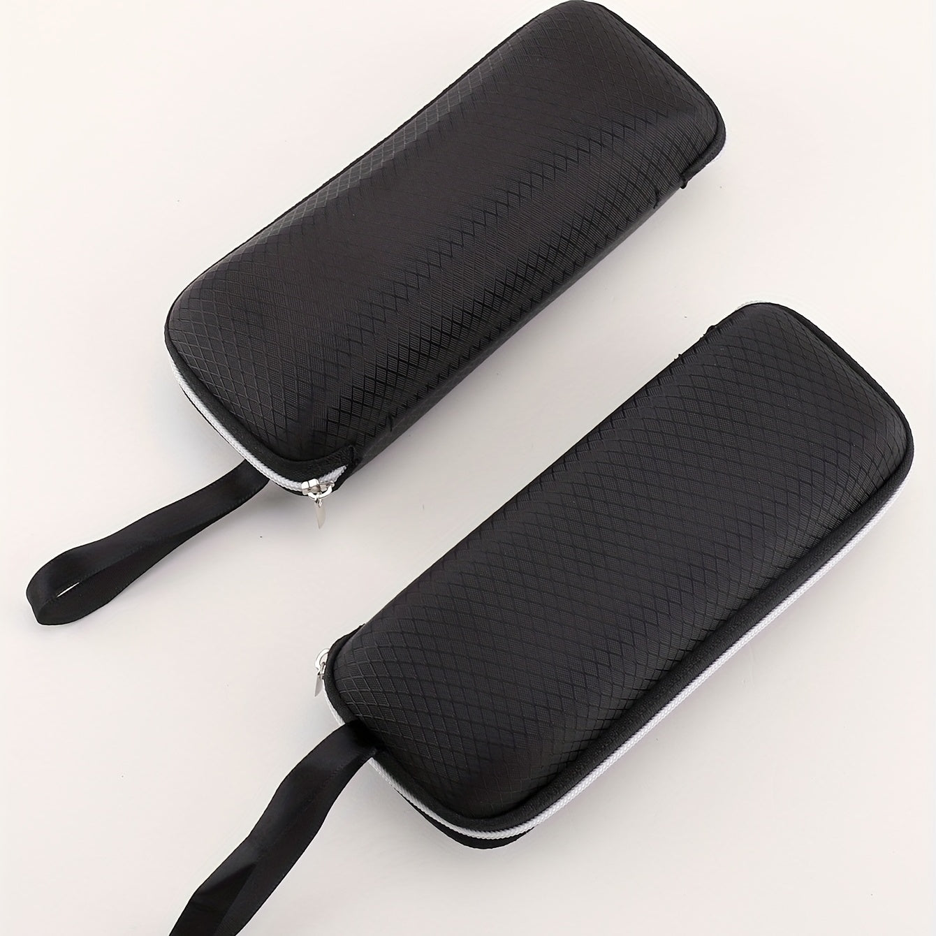 Plaid Pattern Glasses Case Zipper Sunglasses Storage Box