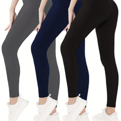 High Waist Skinny Leggings Set Spring & Fall Women's Clothing