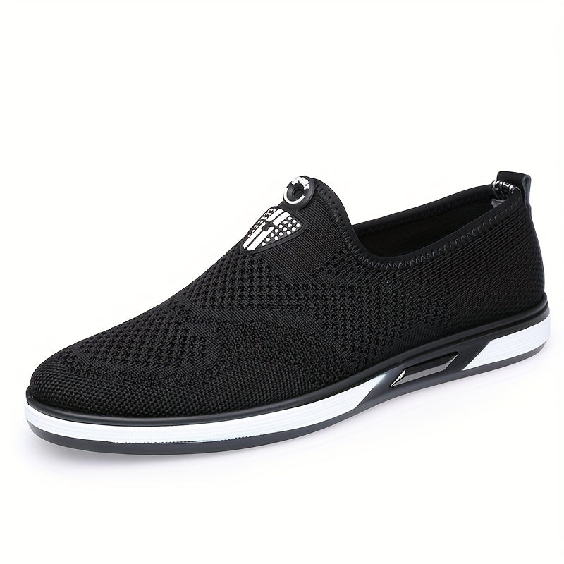 Men's Breathable Mesh Loafer Shoes Non-slip Slip On Sneakers