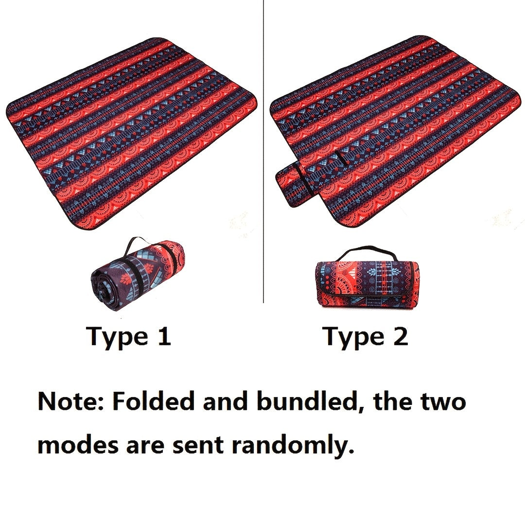 Outdoor Camping Waterproof Picnic Mat Soft Cloth Beach Mat