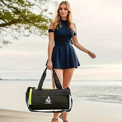Portable Fitness Bag for Men & Women with Dry & Wet Separation