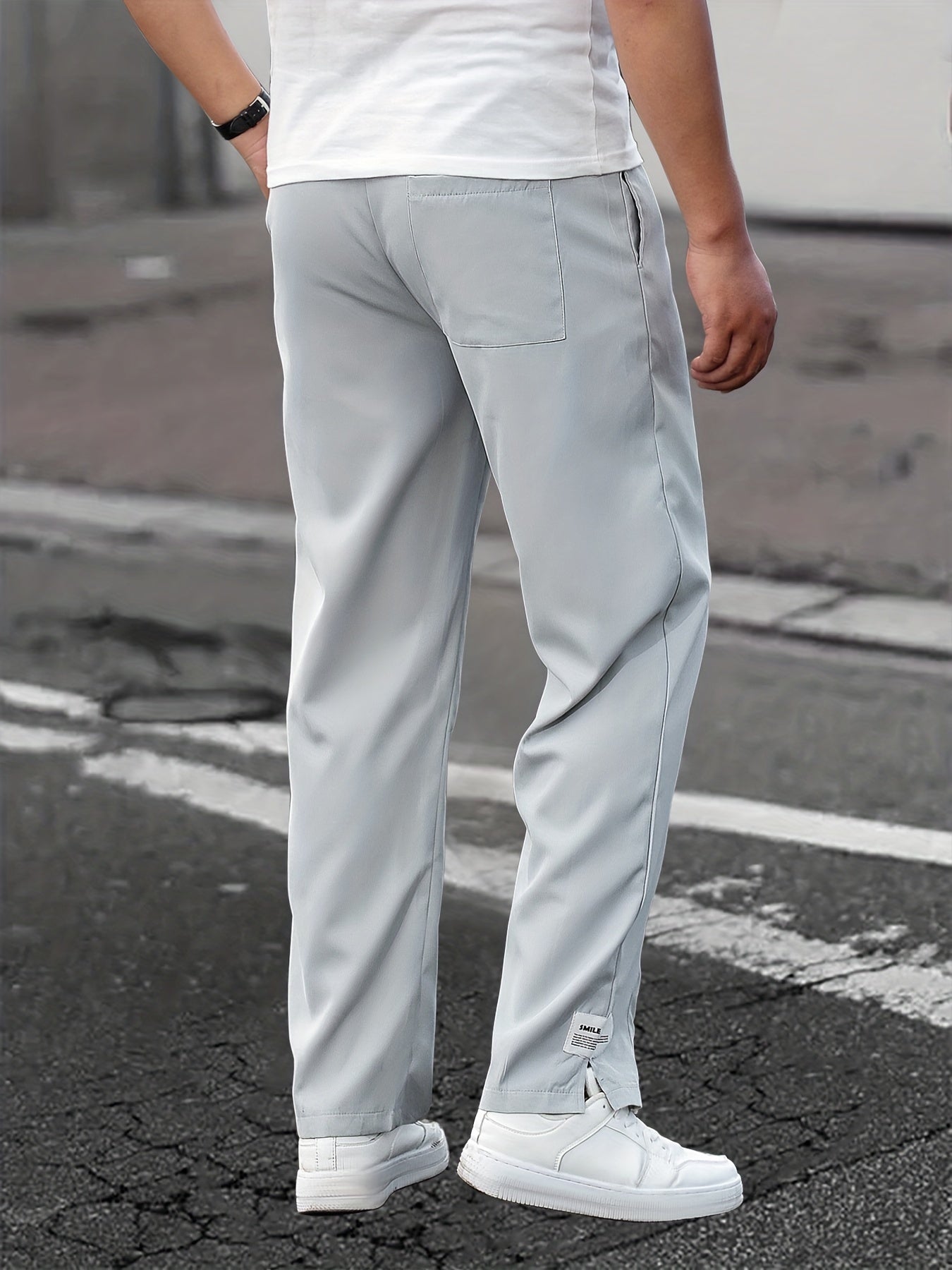 Men's Casual Waist Drawstring Joggers Sweatpants For Spring Fall