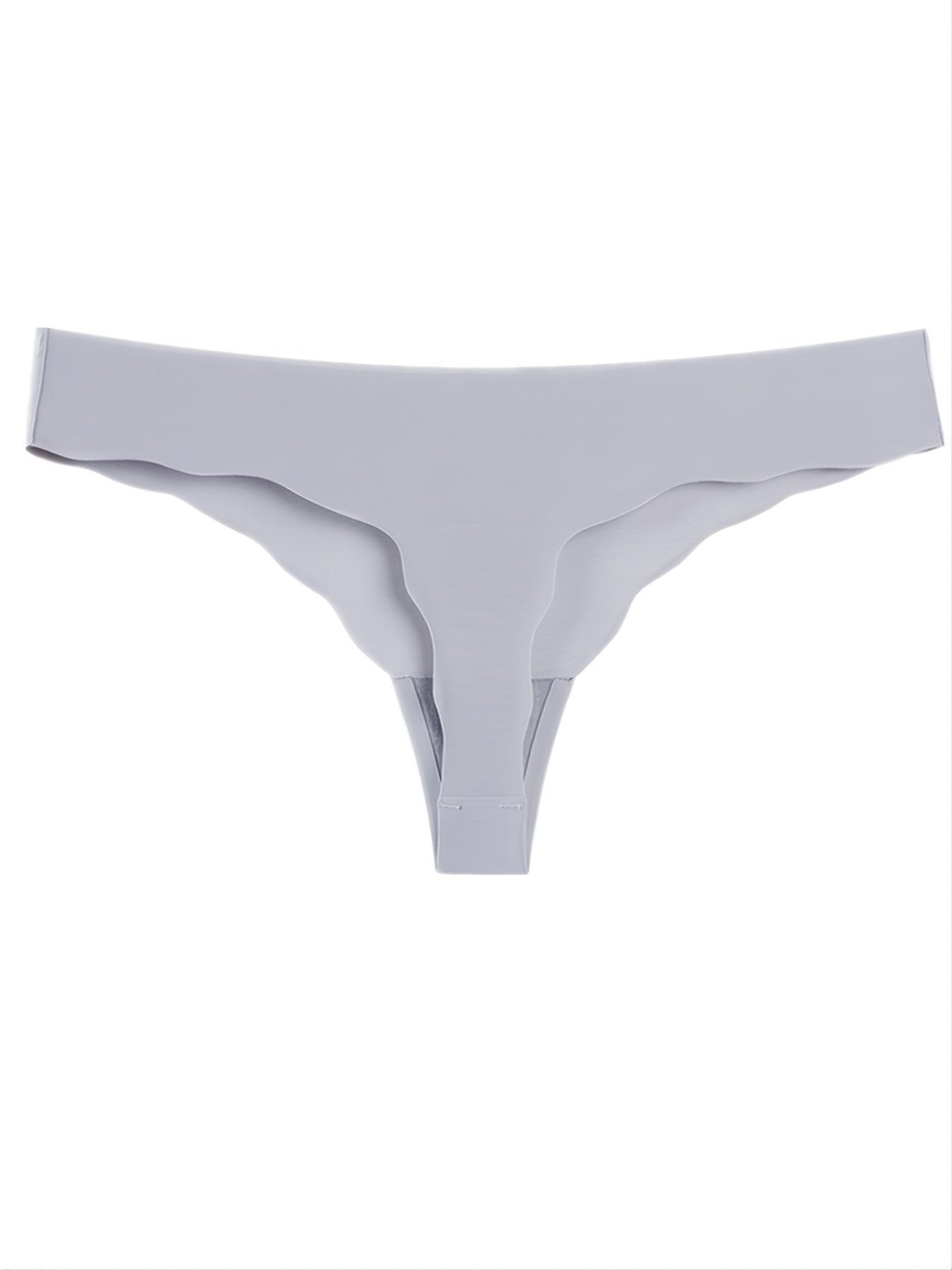 4 Pack Plus Size Seamless Bow Front Panties High Stretch