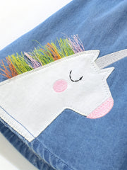 Kids Unicorn Rainbow Skirt For Party Toddler Summer Clothes