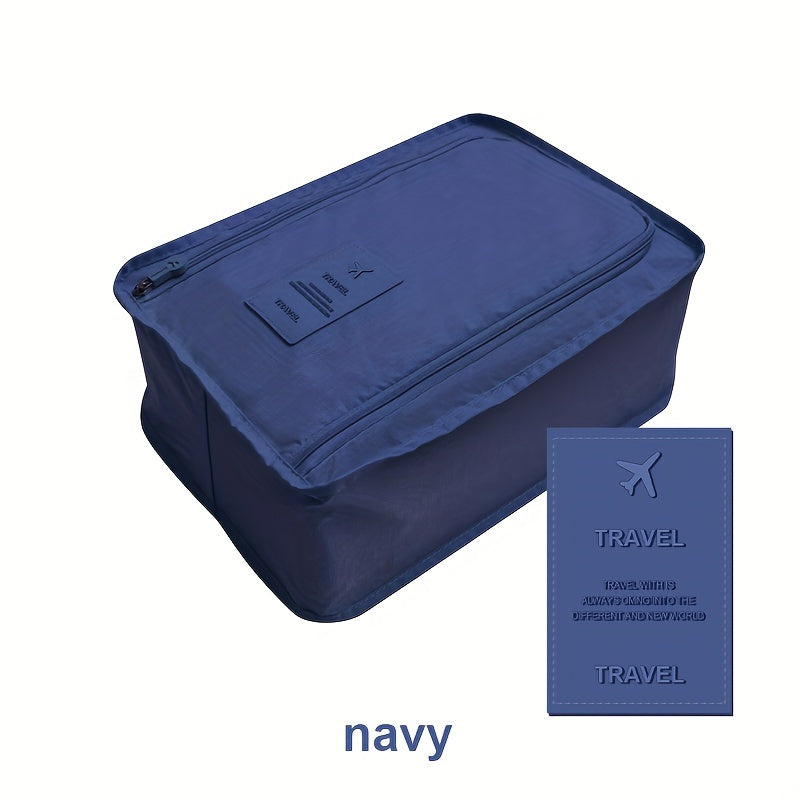 Portable Zipper Shoes Bag Lightweight Dustproof Bag Versatile Travel Bag