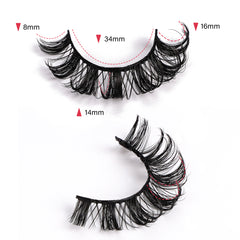 Paris Fluffy False Eyelashes 3D Natural Look Lashes For Women