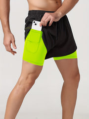 Men's Gym Running Shorts Quick Dry Workout Short