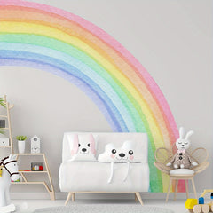 Large Rainbow Wall Sticker Bohemian Wall Decoration