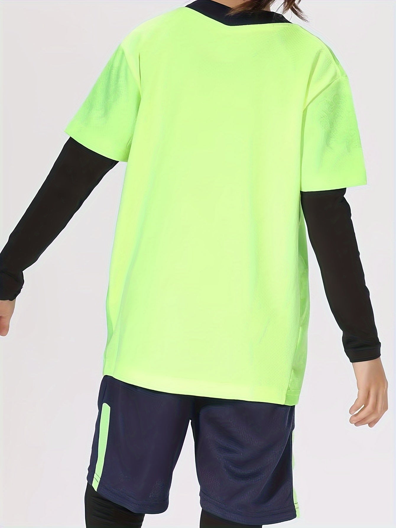 Breathable Soccer Jersey Suit For Kids Sports Training