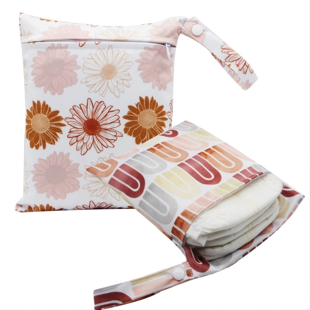 Asenappy Blossom Prints Diaper Bag for On-the-Go Moms