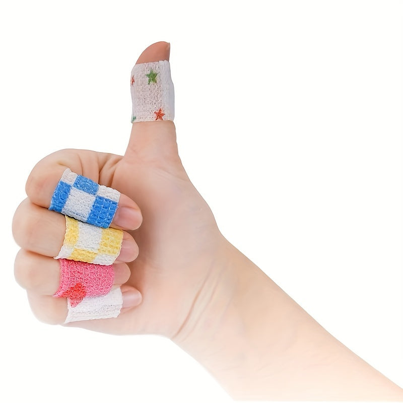 10 Pack Self Adhesive Bandage Wrap Rolls 2.54cm x 1.83m
