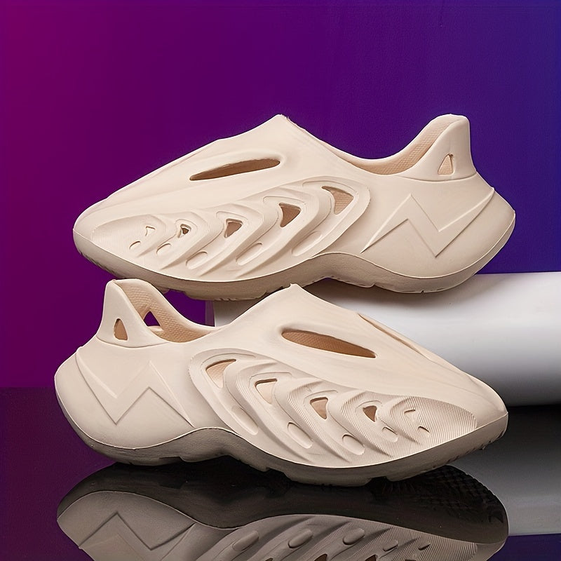 Men's Breathable Slip On Foam Runners Casual Clog Sandals