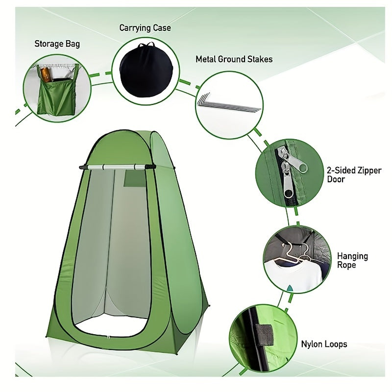 Portable Pop up Privacy Tent for Outdoor Bathroom Dressing Room & Camping Toilet
