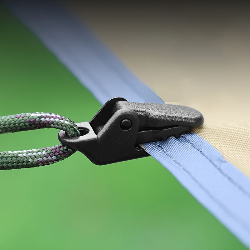 5pcs Outdoor Tent Canopy Clamps Windproof Waterproof Rope Buckle