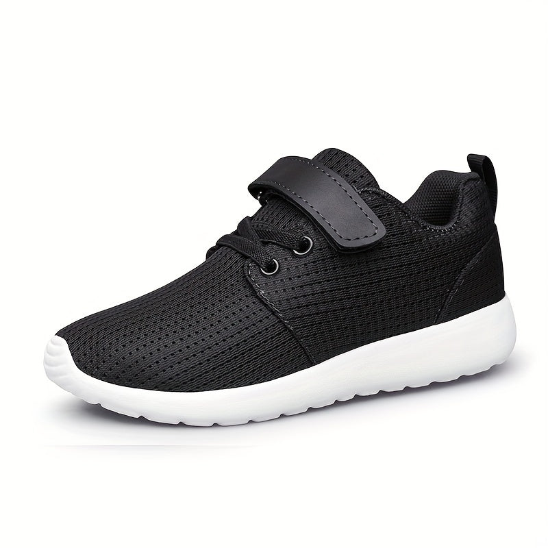 Boys Breathable Sneakers Hook Loop Casual Outdoor Shoes