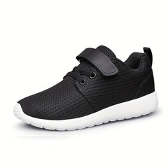 Boys Breathable Sneakers Hook Loop Casual Outdoor Shoes