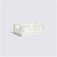 Large Capacity Foldable Desktop Plastic Storage Box Storage Basket