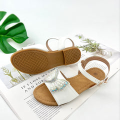 Toddler Baby Girls Rhinestone Butterfly Sandals